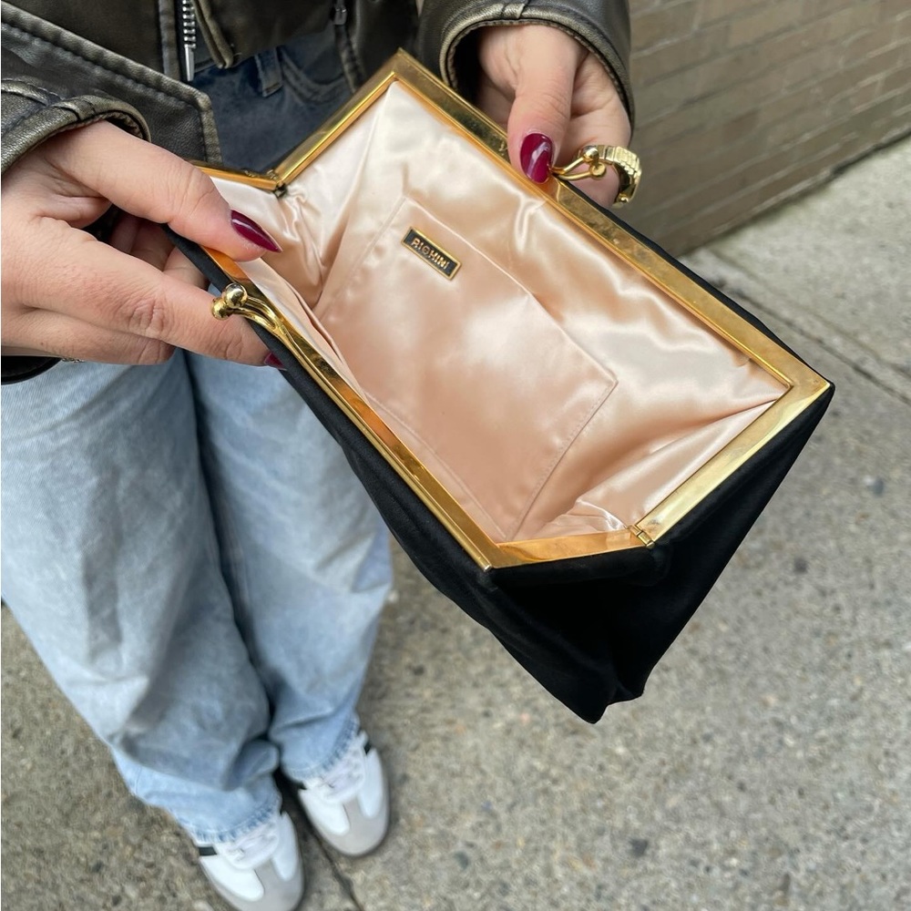 1960s Vintage Italian coin purse clutch